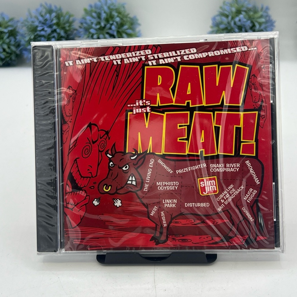 Slim Jim: Raw Meat (CD, 2000) Rare Uncommon Promotional Copy, BRAND NEW, SEALED